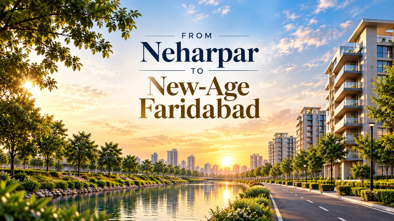 From Neharpar to New-Age Faridabad The Evolution of Greater Faridabad…🍂